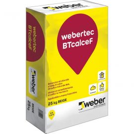 Webertec bt calce f betoncino grigio sacco kg 25