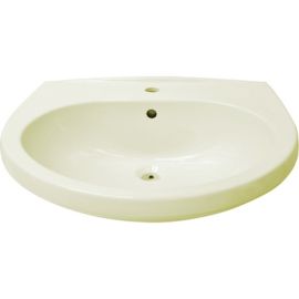 Lavabo eco champagne monoforo l. 62 cm