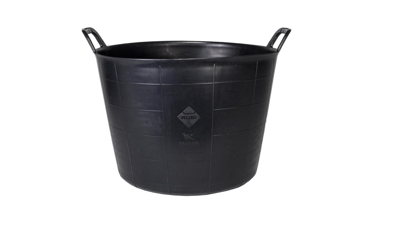 Mastello in plastica nero n.3 (40 l) heavy duty