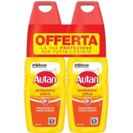 Repellente insetti protection plus pack autan spray vapo ml 100 cf=pz 2 conf. da 6cf