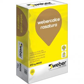 Webercalce rasatura beige sacco kg 25