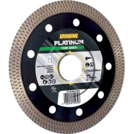 Disco diamantato platinum thin gres+ grinding mm 115x22,2 h.mm 1,2