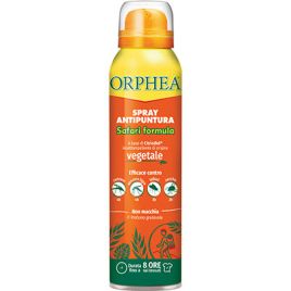 Repellente insetti safari formula orphea spray vegetale ml 100 conf. da 6pz