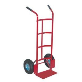 Bravetta carrello portasacco light 20 hand pneum mm 255x75 d.metallo f.mm 20 cm 115x43,5