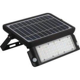 Proiettore led solare dverso 2s century volt 3,7 ah 7,2 w 10 nat ln 1080 ip65 + 2 sensori