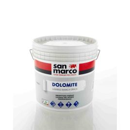 Dolomite idropittura lavabile bianco opaco coprente conf. 4 lt