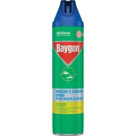 Insetticida mosche e zanzare baygon spray ml 400 conf. da 12pz