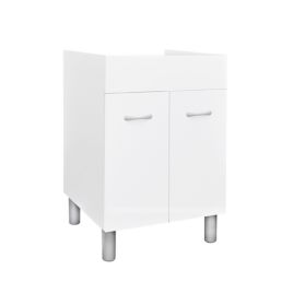 Sottolavatoio per porcellana bianco  modello lux cm 45x45 p/pilozzo 60x45