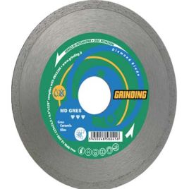 Disco diamantato a corona liscia md gres grinding mm 115x22,2 h.mm 1,6