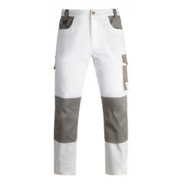 Pantalone paint industry bianco taglia xl tessuto elasticizzato