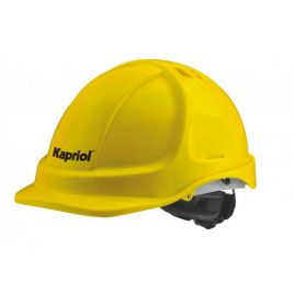 Casco en397 prokap giallo in abs per i lavori di cantiere a terra