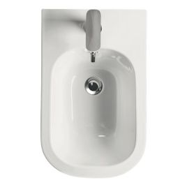 Bidet filomuro cm 55 tribeca bianco lucido con wb5n senza rubinetto